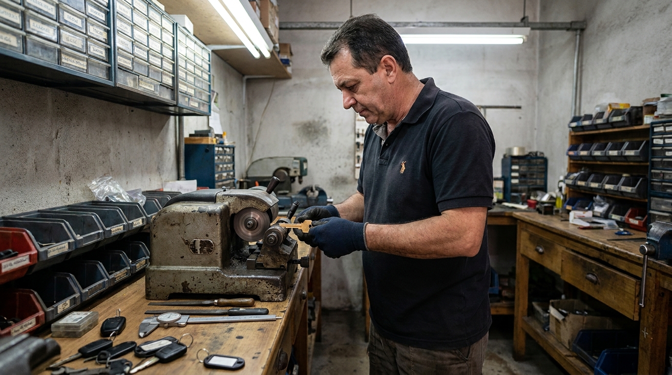Serviço de Confecção de Chave Automotiva no Arthur Thomas, Londrina‑PR