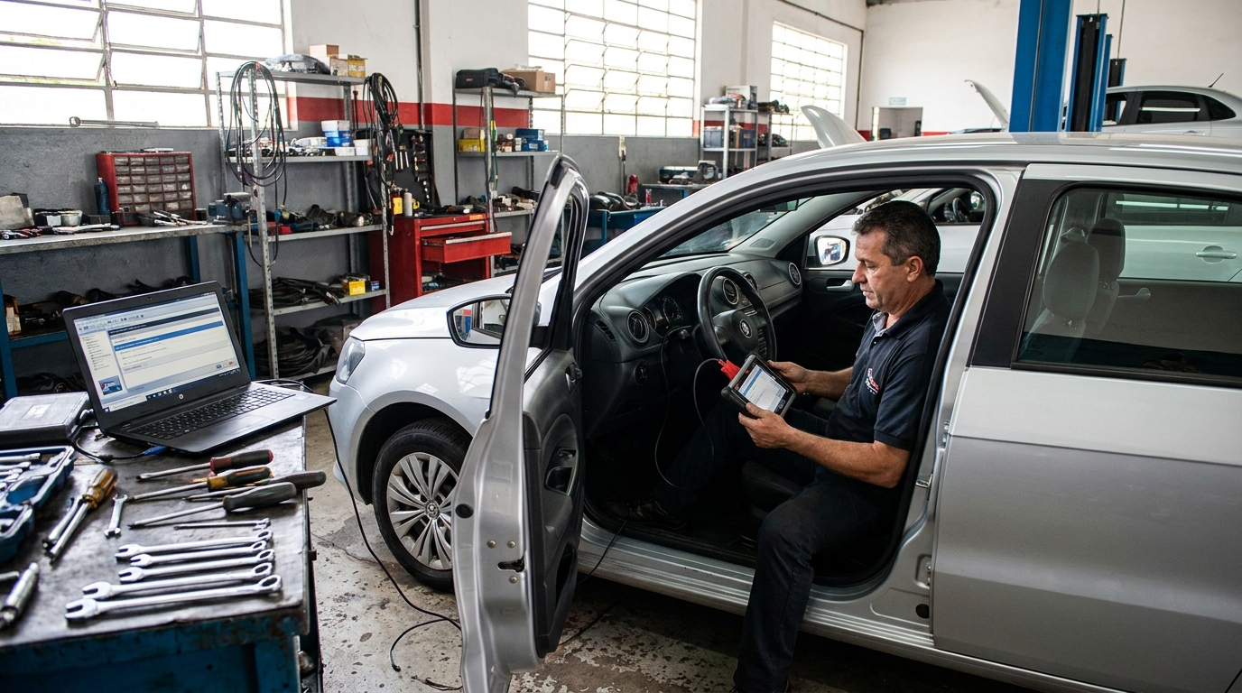 Reset de Airbag 24 horas no Conjunto Farid Libos, Londrina‑PR