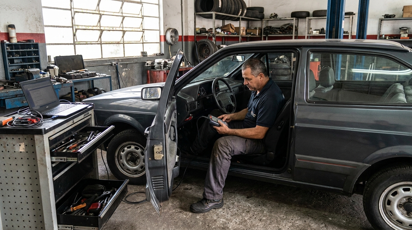 Serviço de Reset de Airbag no Conjunto Farid Libos, Londrina‑PR