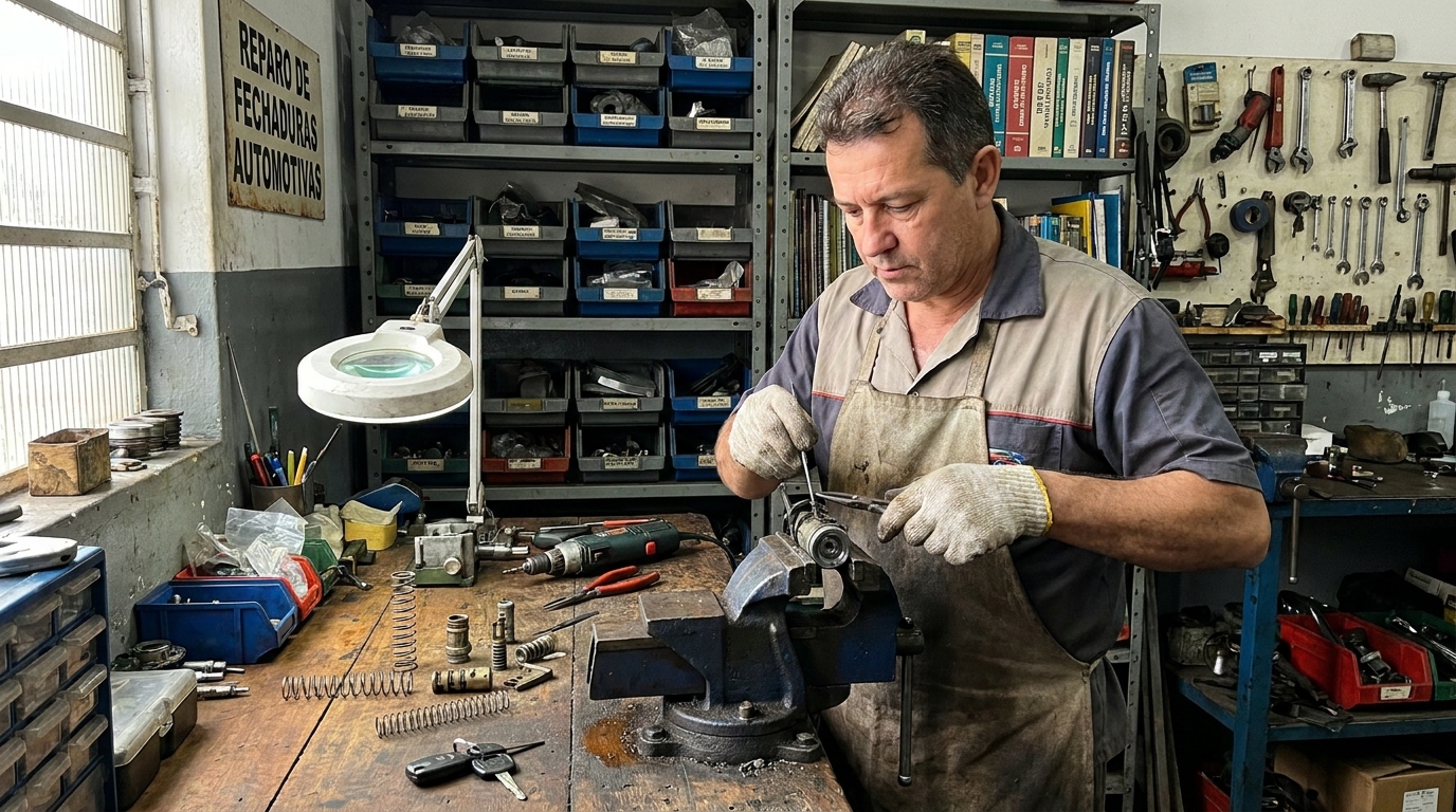 Troca de Segredo do Miolo da Porta 24 horas no Teixeirinha, Londrina‑PR